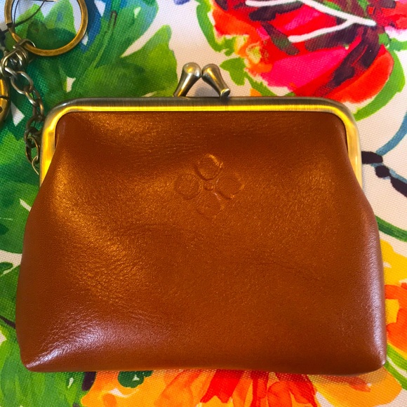 Brand New Patricia Nash Genuine Leather Heritage Borse Florence Coin Purse - Picture 2 of 14